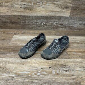 Skechers Dream Come True Biker Bungee Lace Grey Sneakers Women's Size 8
